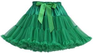 Falda De Tul Verde Nina