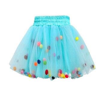 Falda De Tul Verde Nina