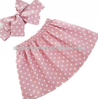 Falda Lunares Corta Falda Lunares Corta
