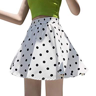 Falda Lunares Corta Falda Lunares Corta