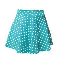 Falda Lunares Corta Falda Lunares Corta