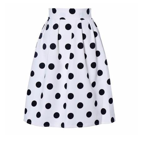 Falda Lunares Corta Falda Lunares Corta