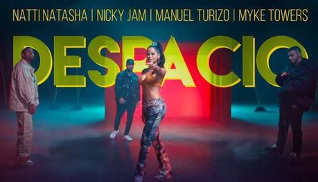 Natti Natasha presenta el single ‘Despacio’ junto a Nicky Jam, Manuel Turizo y Myke Towers. Nuevo single de Natti Natasha