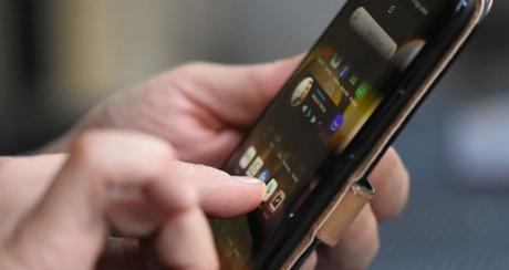 Un teléfono Android