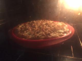 GALETTE DE PERAS Y QUESO GONGORZOLA CON NUECES