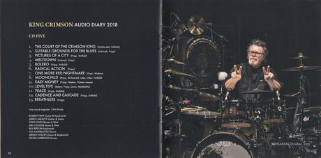 King Crimson - Audio Diary 2014-2018 (2019)