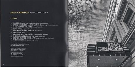 King Crimson - Audio Diary 2014-2018 (2019) King Crimson - Audio Diary 2014-2018 (2019)