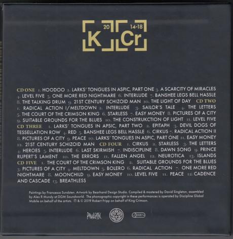 King Crimson - Audio Diary 2014-2018 (2019) King Crimson - Audio Diary 2014-2018 (2019)