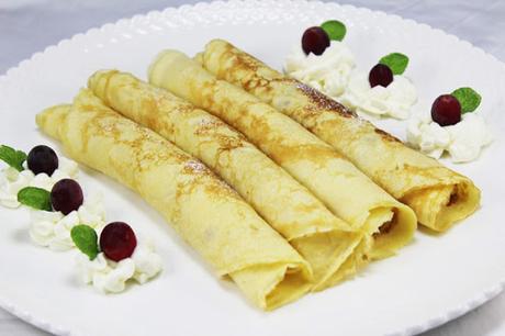 Filloas de Carnaval de crema Thermomix