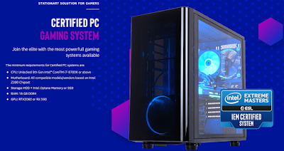 Perfiles de las computadoras certificadas para los Intel Extreme Master (2020) Perfiles de las computadoras certificadas para los Intel Extreme Master (2020)