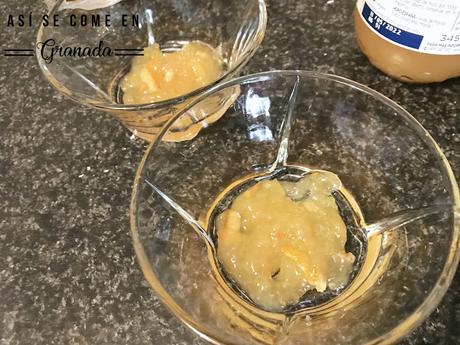 Crema de naranja y chocolate sin azúcar Crema de naranja y chocolate sin azúcar