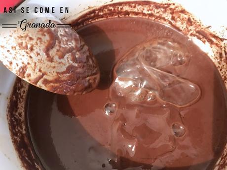 Crema de naranja y chocolate sin azúcar Crema de naranja y chocolate sin azúcar