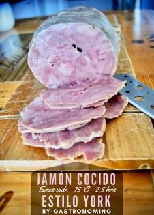 Jamón cocido estilo “York” (sous vide)