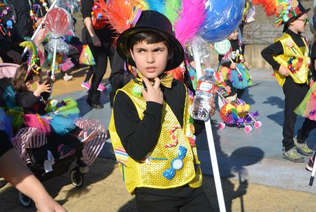 Ponferrada llena las calles de ilusión en el Carnaval infantil 2020