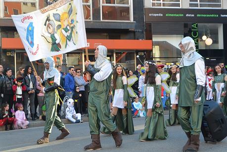 Ponferrada llena las calles de ilusión en el Carnaval infantil 2020