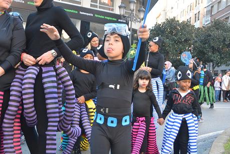Ponferrada llena las calles de ilusión en el Carnaval infantil 2020