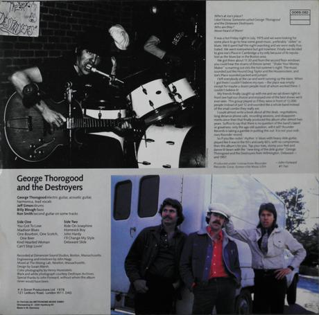 George Thorogood and the destroyers -St Lp 1978
