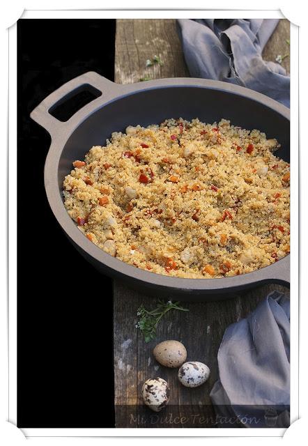 Quinoa con Pollo y Verduras Quinoa con Pollo y Verduras