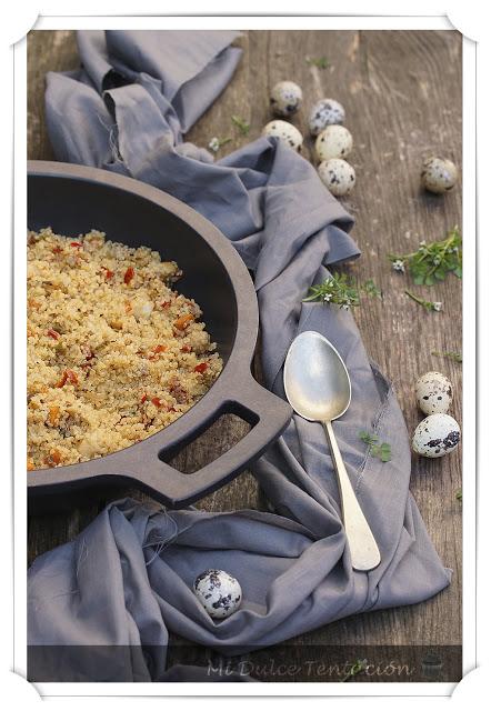 Quinoa con Pollo y Verduras