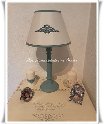 LÁMPARA RECICLADA
