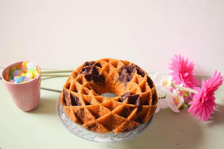 Bundt Cake Vegano de Chocolate y Naranja