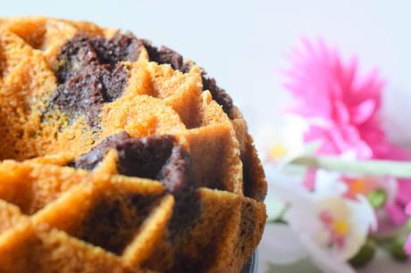 Bundt Cake Vegano de Chocolate y Naranja