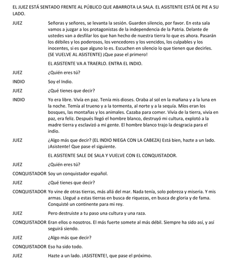 La Independencia pasa por el juzgado (realismo social en El Salvador)