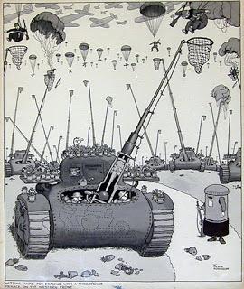 William Heath Robinson el ilustrador de los aparatos complicados para hacer cosas simples.