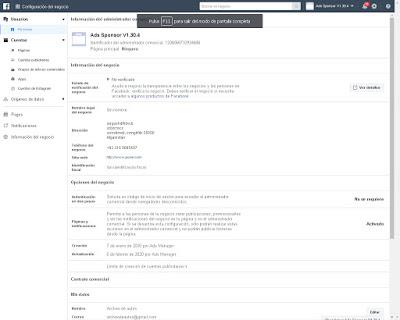 Usurpación de la página de Facebook de Archivo de autos