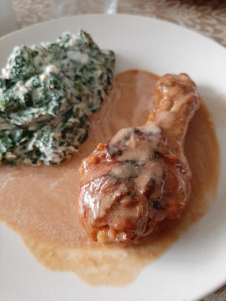 MUSLOS DE POLLO EN SALSA DE SOJA EN OLLA PROGRAMABLE MUSLOS DE POLLO EN SALSA DE SOJA EN OLLA PROGRAMABLE