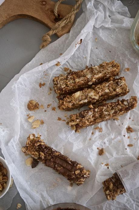 barritas-de-cereales-y-frutos-secos-saludables-sin-azúcar