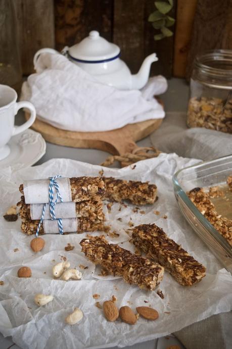 barritas-de-cereales-y-frutos-secos-saludables-sin-azúcar