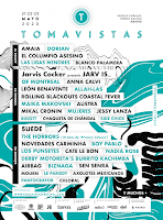 Confirmaciones Festival Tomavistas 2020