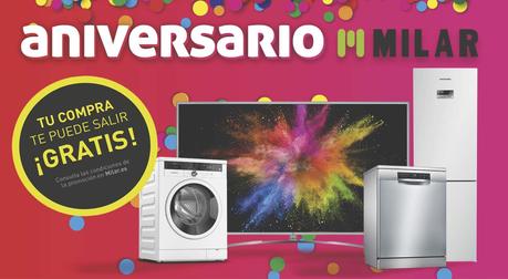 Milar celebra su aniversario sorteando compras gratis