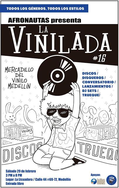 La Vinilada Vol. 16 / Mercadillo del vinilo Medellín