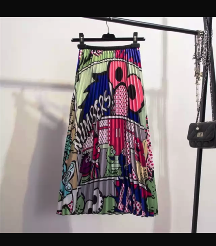 Faldas Plisadas Con Disenos