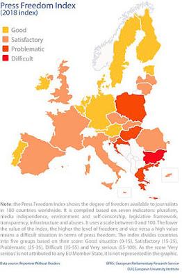 La libertad de prensa en España. Comparativa (8)