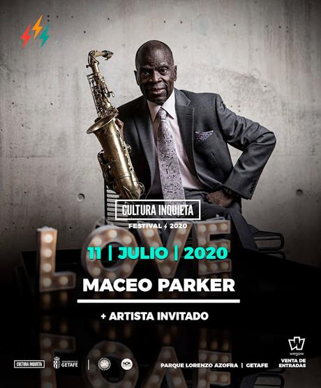 Maceo Parker actuará en el Festival Cultura Inquieta el 11 de julio