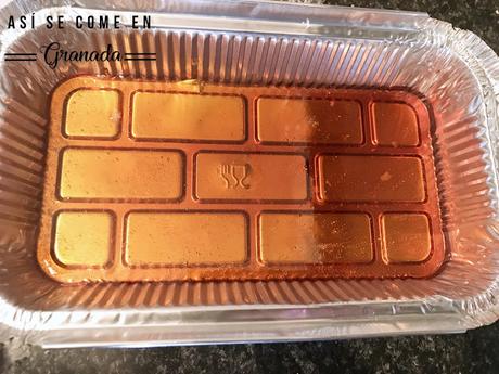 Tocino de cielo de mandarina. Juego de blogueros 2.0