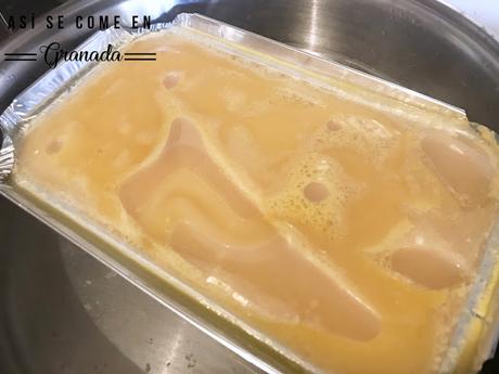 Tocino de cielo de mandarina. Juego de blogueros 2.0