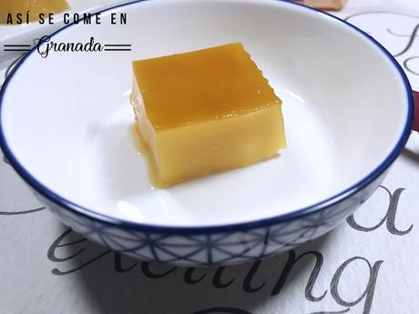 Tocino de cielo de mandarina. Juego de blogueros 2.0