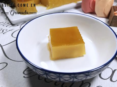 Tocino de cielo de mandarina. Juego de blogueros 2.0