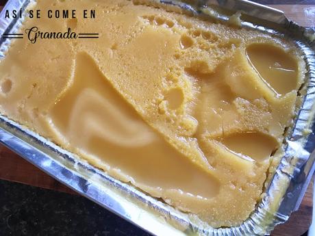 Tocino de cielo de mandarina. Juego de blogueros 2.0