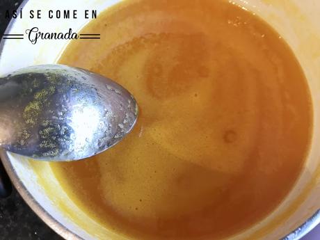 Tocino de cielo de mandarina. Juego de blogueros 2.0