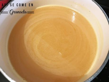 Tocino de cielo de mandarina. Juego de blogueros 2.0