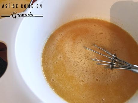 Tocino de cielo de mandarina. Juego de blogueros 2.0