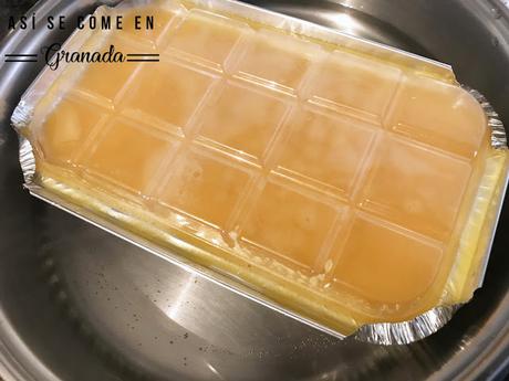 Tocino de cielo de mandarina. Juego de blogueros 2.0