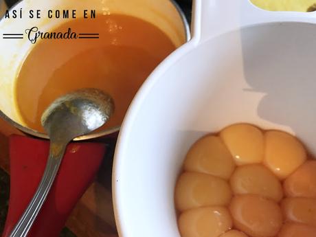 Tocino de cielo de mandarina. Juego de blogueros 2.0