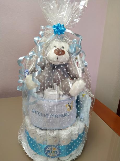TARTA DE PAÑALES PARA ANTONIO MANUEL TARTA DE PAÑALES PARA ANTONIO MANUEL