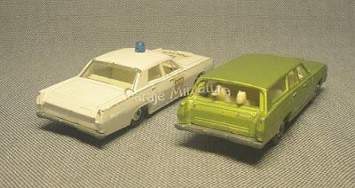 Mercury Park Lane y Commuter de Matchbox